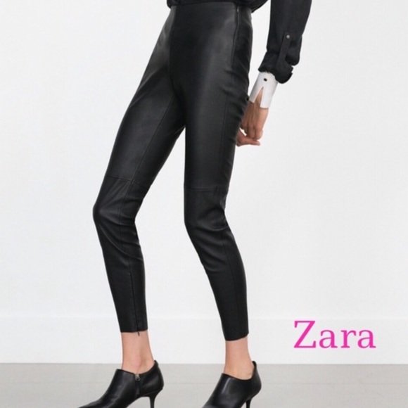 Zara vegan leather pants - Picture 2 of 7